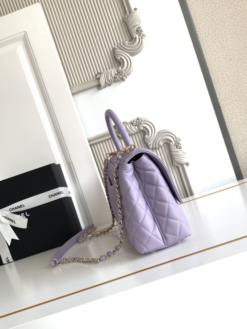 Ch**el top handle bags